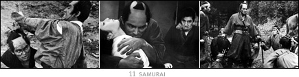 picture: scenes from '11 Samurai'